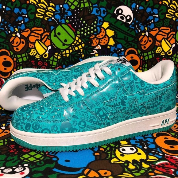 Bape Other - DEADSTOCK MULTILOGO BAPESTA